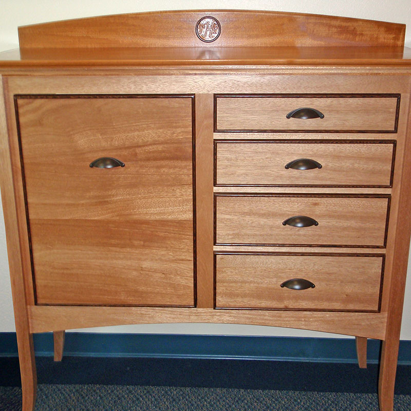 Custom Mahogany Dresser